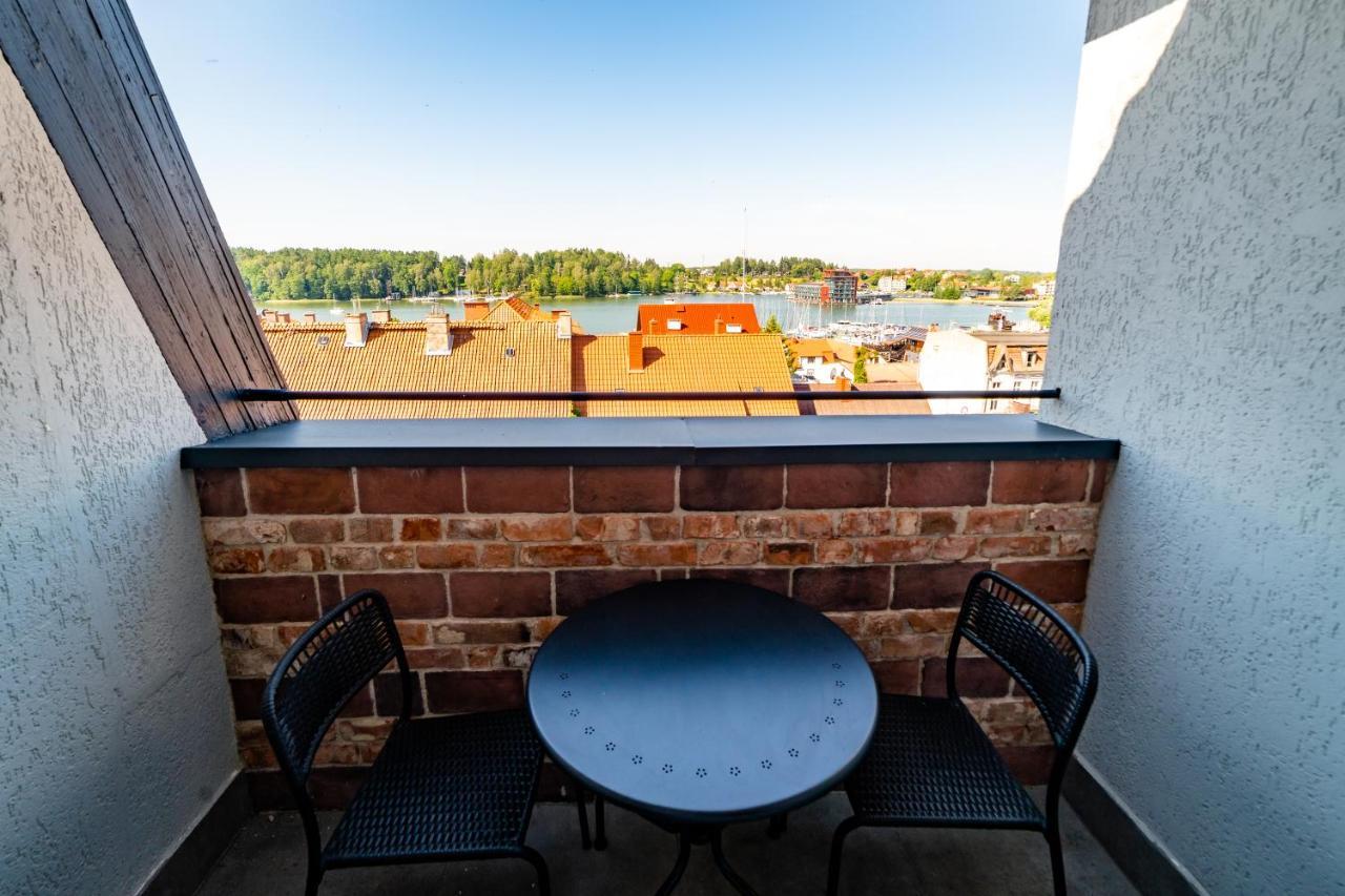 Apartament Z Widokiem Mikołajki Esterno foto
