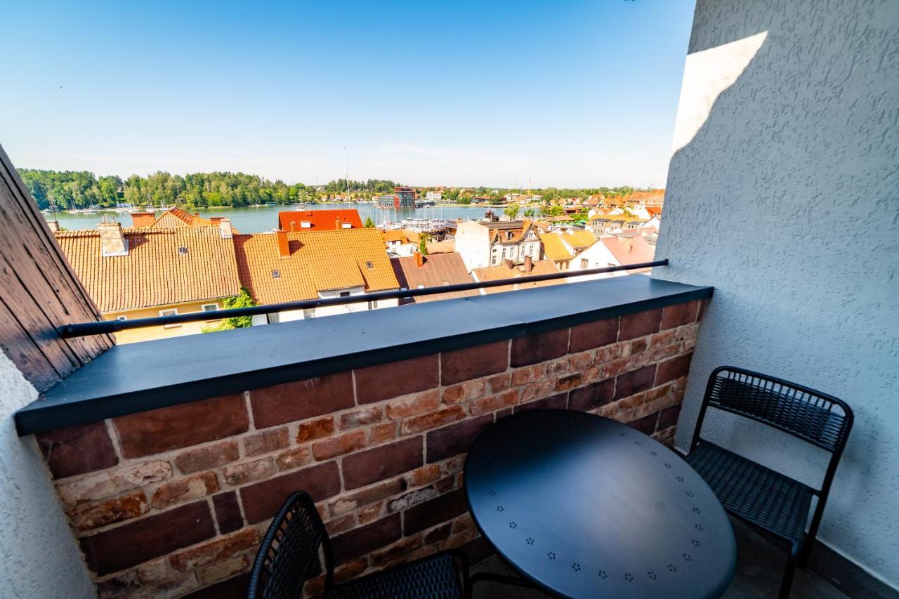 Apartament Z Widokiem Mikołajki Esterno foto